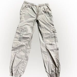 GARAGE Women's High Rise Drawstring Jogger Cargo Pants